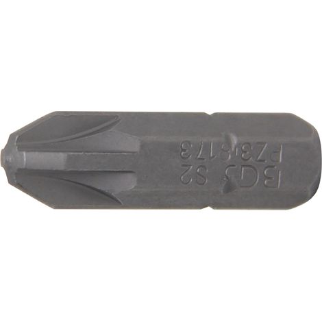 Inserto  lunghezza 25 mm  attacco esagono esterno 6,3 mm (1/4")  PZ3