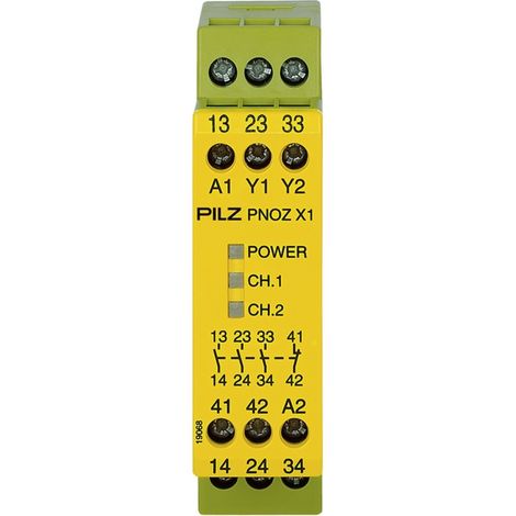 PILZ 774300 Safety logic block PNOZ X1 24VAC/DC 3n/o 1n/c