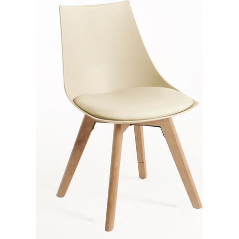 Sillas Comedor - Silla Blok - Beige