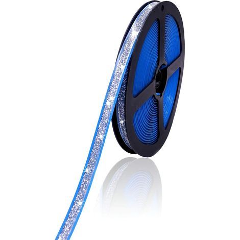 Self-Adhesive Molding - Ceiling Border - Waterproof - For Cabinets, Bathrooms, Countertops, Walls, Mirrors, Kitchen Decoration - Silver - Length: 6 m - Width: 7.5 mm (1/5)