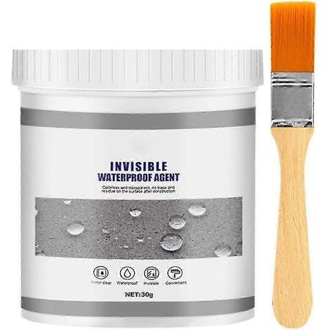 Waterproof Insulating Sealant, Super Strong Bonding Sealant Invisible Waterproof Anti-leakage Agent With Brush 300g (1/5)