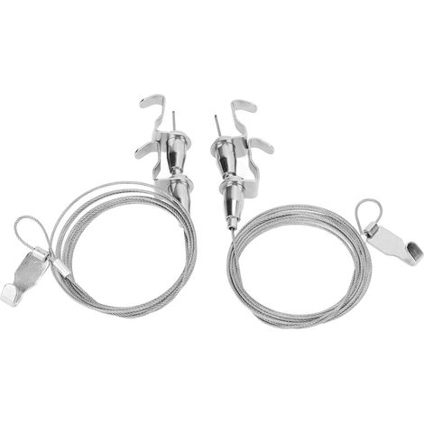 Fil de suspension réglable Tbest avec crochet, 2 m, charge maximale (1/5)
