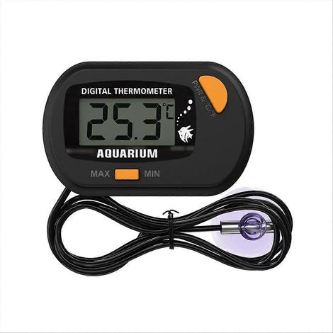 Thermomètre numérique pour aquarium avec ventouse, -50 °C à 70 °C (1/5)