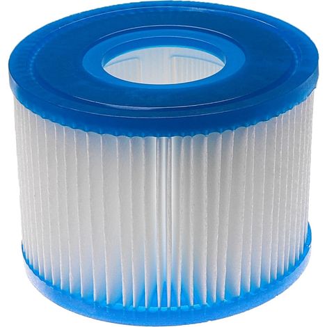 Lot de 12 cartouches filtrantes compatibles avec les spas Bestway VI filtres de rechange blancs et bleus pour spa jacuzzi et piscine gonflable (1/5)