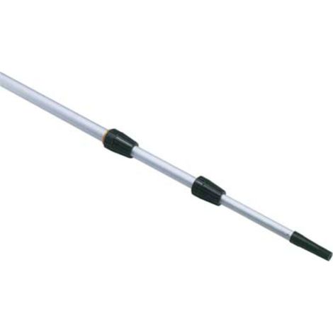 MANICO TELESCOPICO ALLUMINIO UP EFFE - MM 25/28/34 H.CM 156/400 - 1 pezzo
