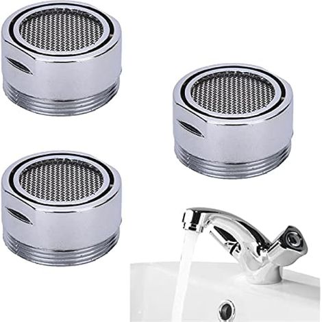 Strahlregler M28,Wasserhahn Filter Strahlregler,Wasserhahn Aufsatz Strahlregler,3 Stück Mischdüse Einsatz,Wasserhahn Sieb Einsatz,Wasserhahn Sieb M28 (1/5)