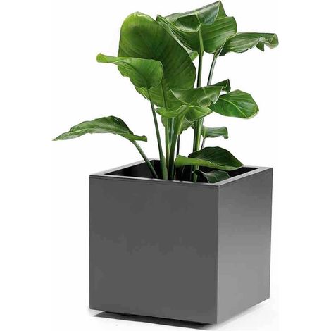 euro3plast Greener KEBE 3157.62 Fioriera a cassetta Plastica Antracite (1/2)