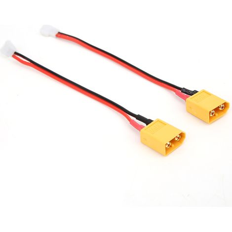 câbles d'équilibrage pour chargeur de batterie 60 cœurs pour drone quadricœur FPV (accessoires RC) - Noir/Rouge (1/5)
