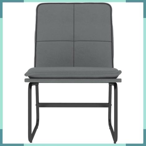 Chaise longue - 351333 - Gris - Similicuir - 54 x 75 x 76 cm (1/5)