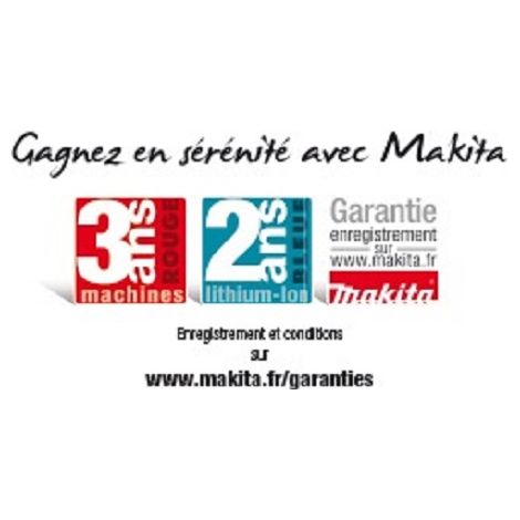 Makita – Perceuse visseuse 18V 5Ah avec 2 batteries – Moteur Brushless – Couple 50Nm – Recharge rapide 45 min – Coffret MAKPAC — vue 3