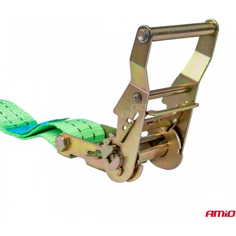 Courroie de transport avec tendeur 2000 kg 38 mm 6 m amio-03296 (1/5)