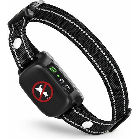 Collier Anti-Aboiements Chiens, Collier Dressage, Rechargeable, Ultra-Léger (1/5)
