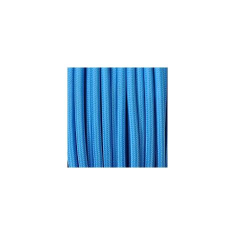 CAVO ELETTRICO 2X0,75 MM    3 METRI  TURCHESE MERLOTTI