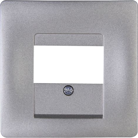 Kopp TAE-Abdeckung für 1-3 Anschlüsse VENEDIG platin, 328243187 Kopp