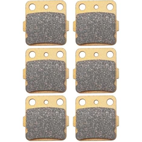 Plaquettes de frein avant et arrière semi-métalliques Pro pour Yamaha Raptor 660 350 125 Banshee 350 Warrior 350 Wolverine 350 Blaster 200 (1/4)