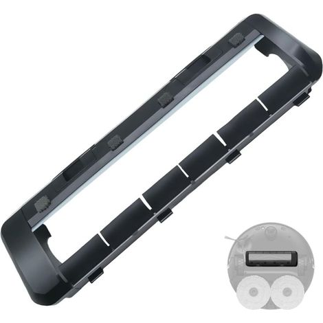 1 couvercle de brosse principale noir, adapté aux accessoires de balayeuse X30/S30/S10, (1/4)