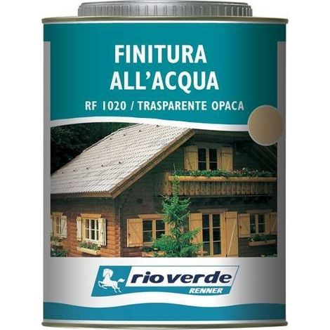FINITURA TRASPARENTE OPACA
