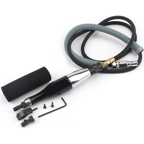 Kit de micro-meuleuse pneumatique 25000 Tr/min Meuleuse De Rodage Air Lapper Course Alternative Linéaire 0.6mm AR-06 Machine À Air Limes En Fiber De Céramique(Air Grinder) (1/5)