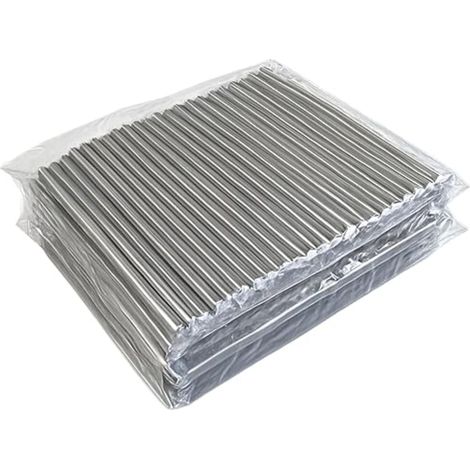 Elfcam – Gaine thermorétractable Smoove 60 mm – Lot de 100 unités – Tube transparent avec tige inox – Protection épissure fibre optique