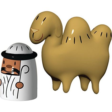Alessi AMGI23SET - Set 2 statuine in porcellana Amir e Camelus (1/4)