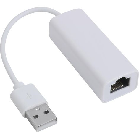 Adaptador de red USB 2.0 a Ethernet RJ45, adaptador de red USB LAN Gigabit 10/100 Plug and Play compatible con Windows 7/8/9/10/11 Vista (32/64 bits), XP, 2003/2000 (1/5)