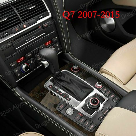 Suitable for Audi Q7 2007-2015 models, including the bright trim around the gear shift and the bright trim on the center console multimedia control panel. (4L0864260) (1/4)