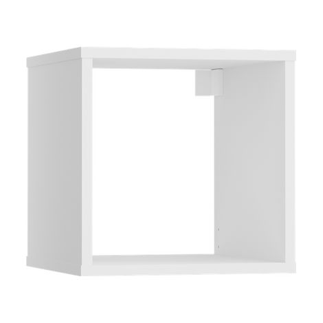 Libreria modulare Modus 1x1 a cubo bianca (1/5)