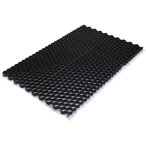 Vivol – Dalle stabilisatrice de gravier 117,6 x 76,4 cm – 0,9 m2 – Perméabilité 180 L/m2 – Tissu anti-racine 68 g/m2 – Trafic intense