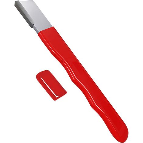 SJLERST Aiguiseur portable pour taille-haies, Grattoir Cisailles Bords Ouverture Outils d'élagage électriques Aiguiseur rapide