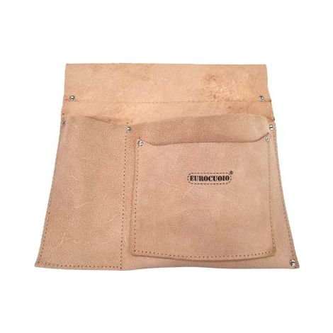 BORSA CARPENTIERE 3 TASCHE  CROSTA BOVINA CM 30X30