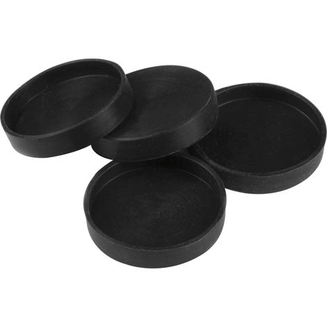 Gummi Kappen Abdeckkappen für Magnete, Magnetschutzhülle ø 26 mm Höhe 5 mm