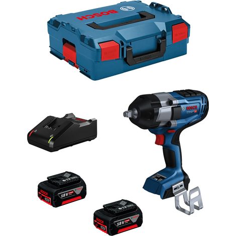 Bosch - 18V Akku-Schlagschrauber, 2x 1,5 Ah Li-Ion Akku, Ladegerät 06019J8304 (1/5)