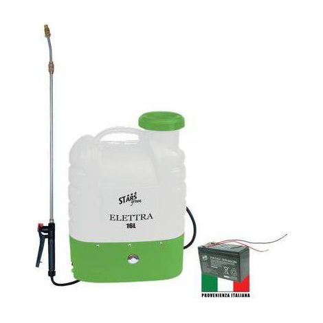 POMPA A SPALLA BATTERIA ELETTRA 16 STARS