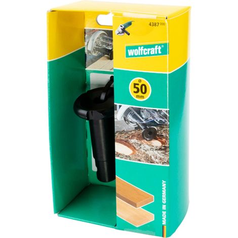 wolfcraft Milling Disc for Angle Grinder & Other Woodworking Applications, Ø50mm (1/5)