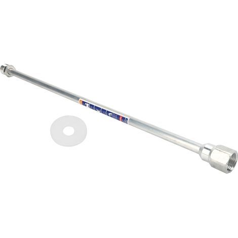 ViaGasaFamido Tige D'extension de Pistolet Pulvérisateur, Tige D'extension de Pulvérisateur, Poteau Universel de Pointe de Pistolet de Peinture de 38 Cm à 75 Cm, Alliage D'aluminium, (50cm) (1/5)