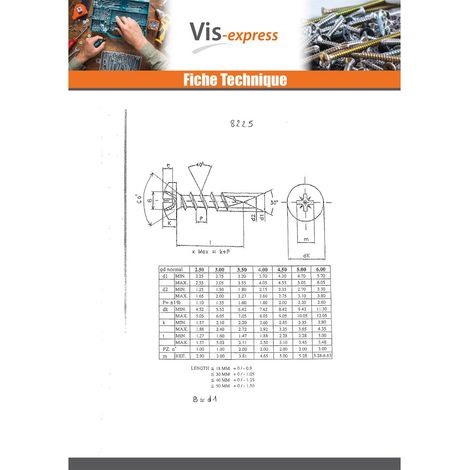 VBA Vis bois agglo Inox A2 Tête ronde TR Pozi 3X25 microvis-30 pièces