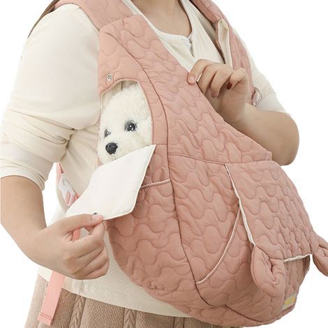 Sac à dos de transport pour animaux de compagnie, sac-Rose (1/5)