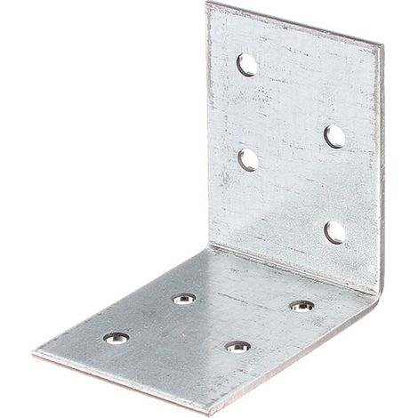 ALBERTS Lot de 25 equerres acier galvanise, 50x50x40 mm ALBERTS (1/2)