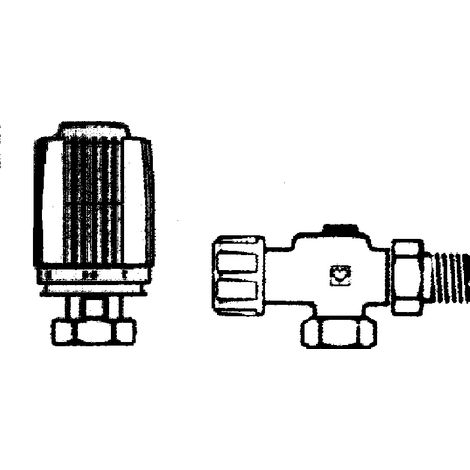 -Thermostatventil-Set 7728-60(60) best.aus Fig. 7260-06 u.7728-91