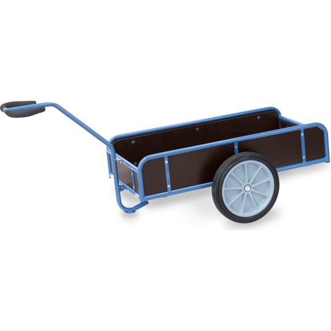 Fetra Handwagen mit Wänden 250mm hoch 1145x545mm Ladefläche Vollgummibereifung (1/3)