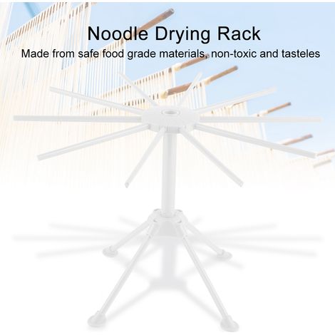 Séchoir à pâtes pliable pour nouilles et spaghettis (blanc) (1/5)