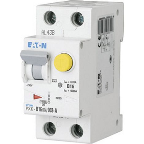 Eaton 236964 FI-Schutzschalter/Leitungsschutzschalter    2polig 16 A 0.03 A 240 V/AC