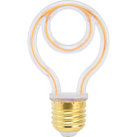 E27-LED-Lampe mit mittlerer Fassung, warmes Vintage-Licht, 2700 K