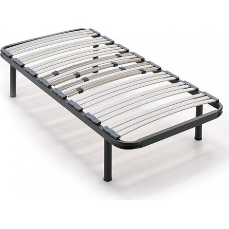 Somier multilaminas con reguladores lumbares 90X190-PATAS 26 CM (1/4)