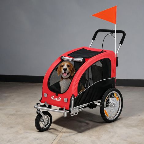 Caisse de transport pour animaux pliable rouge 160 x 71 x 101 cm (1/5)