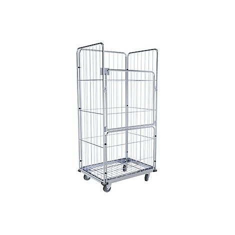 kaiserkraft Carrello per biancheria 4 lati alt x largh x