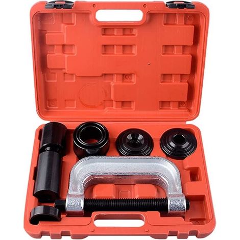Set 10pc Extractor e Instalador de Rótulas y Silentblocks de Alta Capacidad para Vehículos Todoterreno, Coches y Camiones Ligeros 4x4