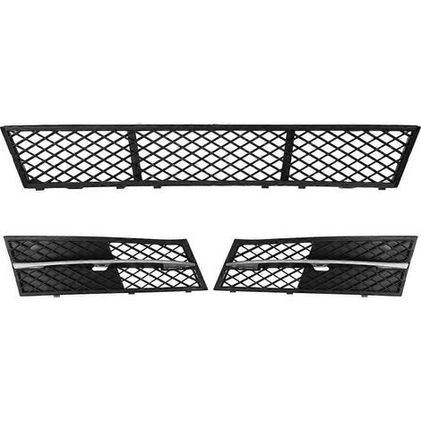 Grille inférieure de pare-chocs avant (centre gauche/droite) pour BMW Série 5 F10 F11 (2010-2013) - Références : 51117200699 et 5111720070