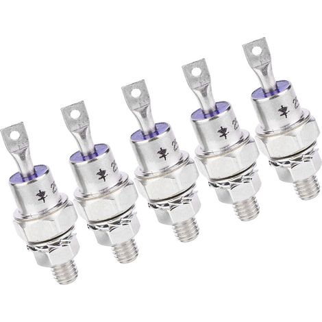 5 Paar 25HFR 25HF Gleichrichterdiode 25A 1200V Eisensockel Durchlass-/Sperrpolarität (1/5)