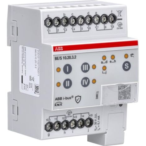 ABB BE/S10.20.3.2 BINREINGANG 10FACH KONTAKTABFRAGE MANUELLE (2CDG110277R0011)